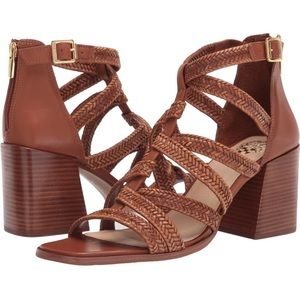 VINCE CAMUTO - NISSENA BLOCK HEEL SANDALS